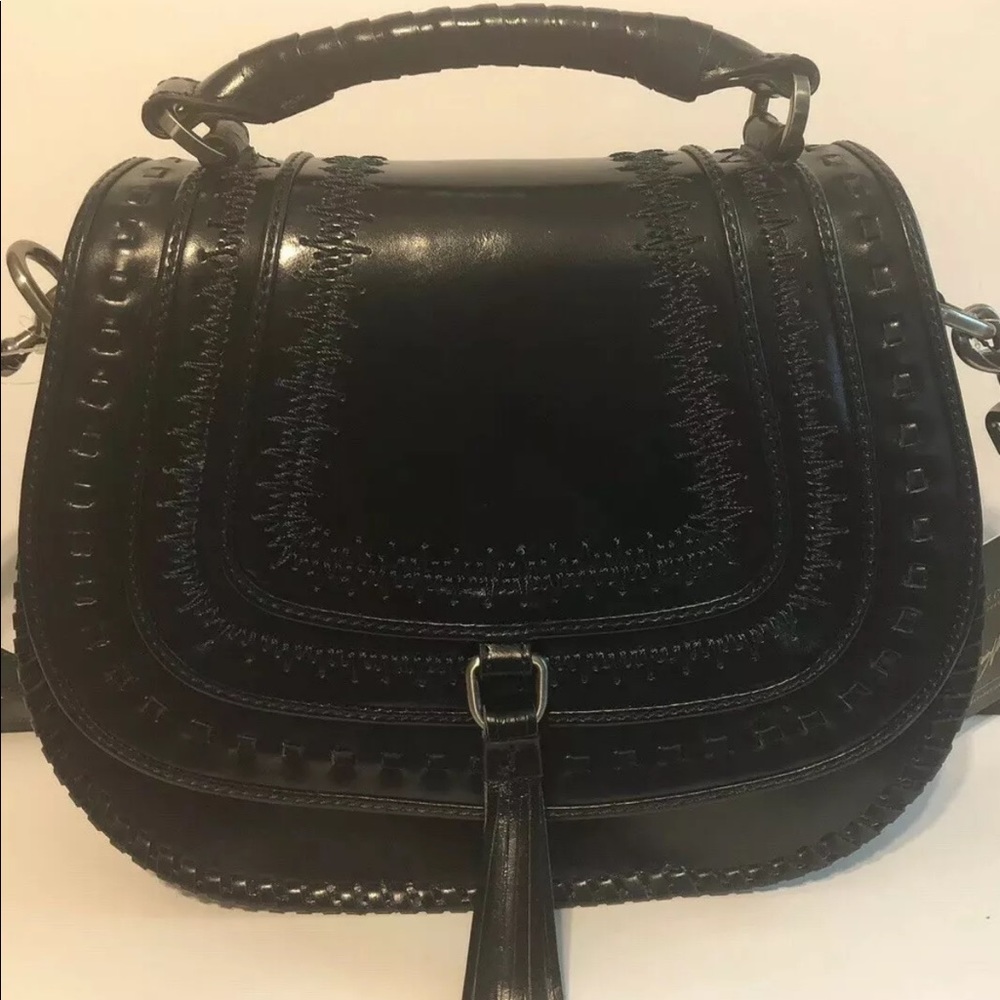 Patricia Nash Discovery Navy Leather Abruzzo